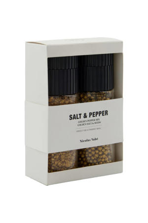 geschenktset - gouden zout- en pepermix