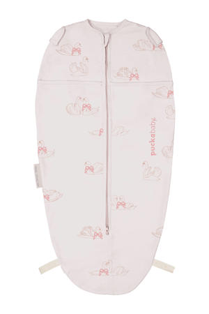 The Original Mini inbakerslaapzak 3-6 mnd Light rosé /Swans
