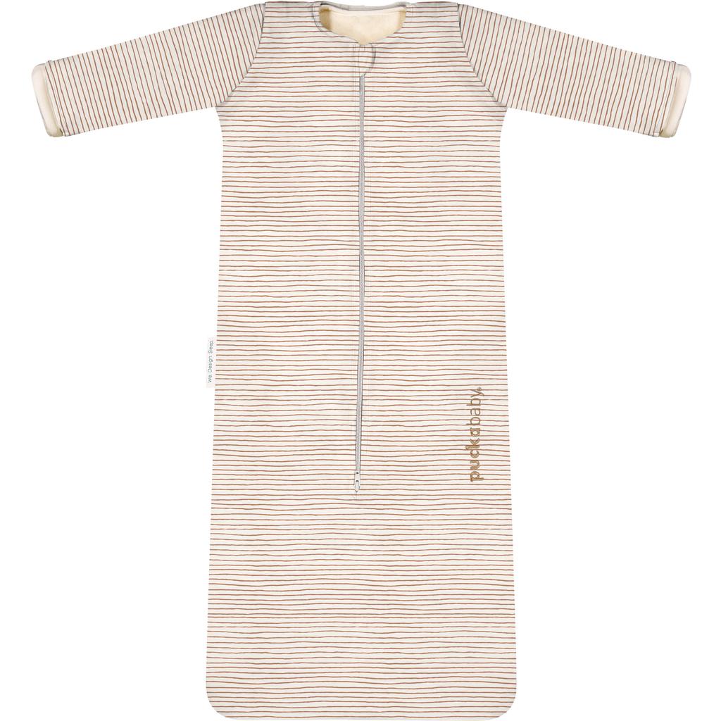 Puckababy The Bag 4-seizoenen slaapzak 6 mnd- 2,5 jr Beige/hazel stripes