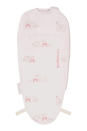 The Original Piep inbakerdoek 0-3 mnd Light rosé /Swans