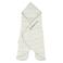 Puckababy Newborn The Gogo wikkeldeken 0-7 mnd Ecru/groen