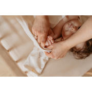 thumbnail: Puckababy winterbabyslaapzak met print 0-6 maanden - ecru