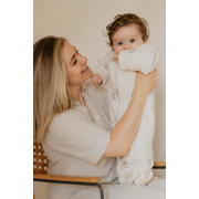 thumbnail: Puckababy babyslaapzak met print 0-6 maanden - ecru