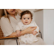 thumbnail: Puckababy winterbabyslaapzak met print 0-6 maanden - ecru