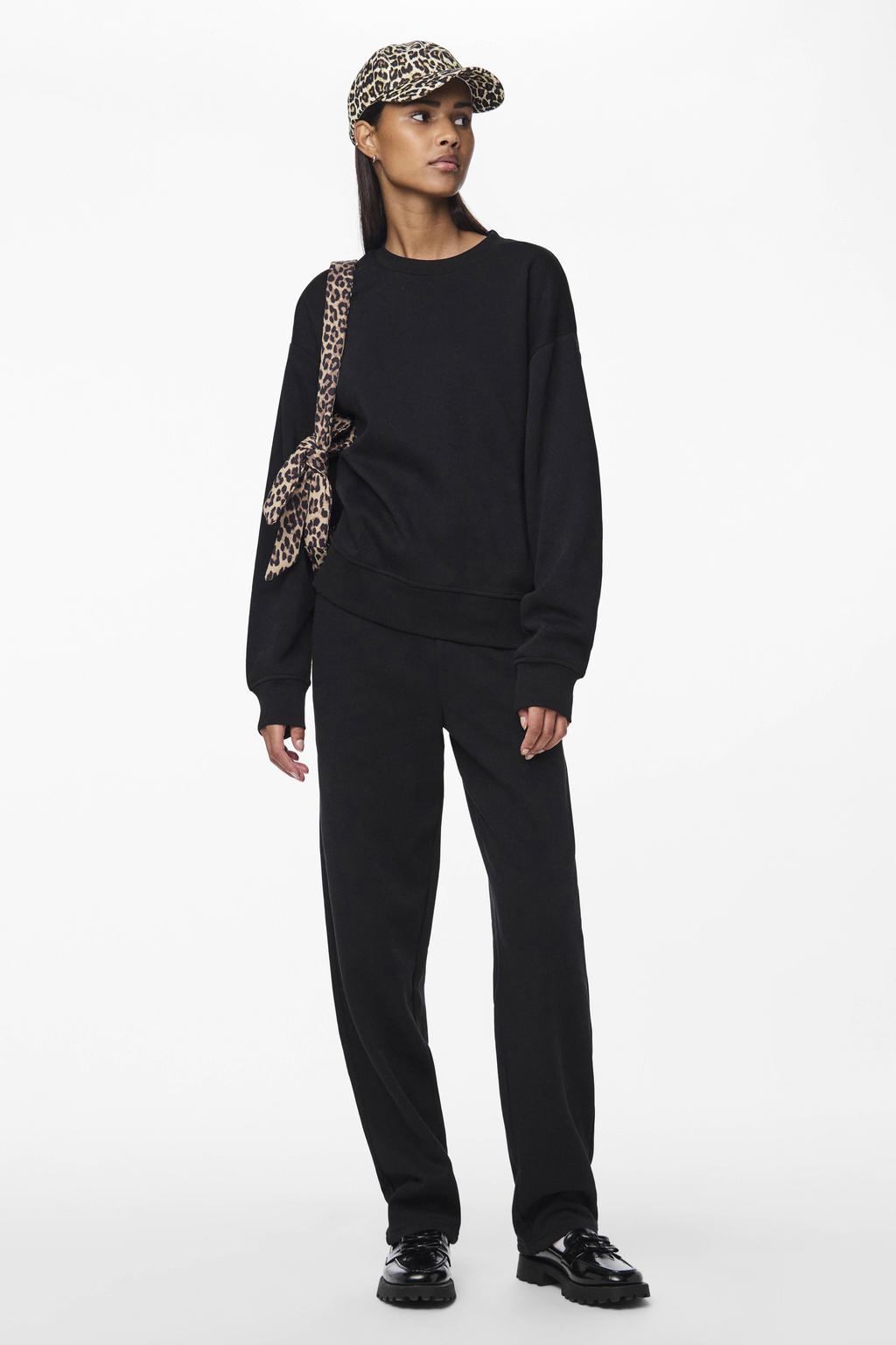 PIECES sweater PCCHILLI zwart