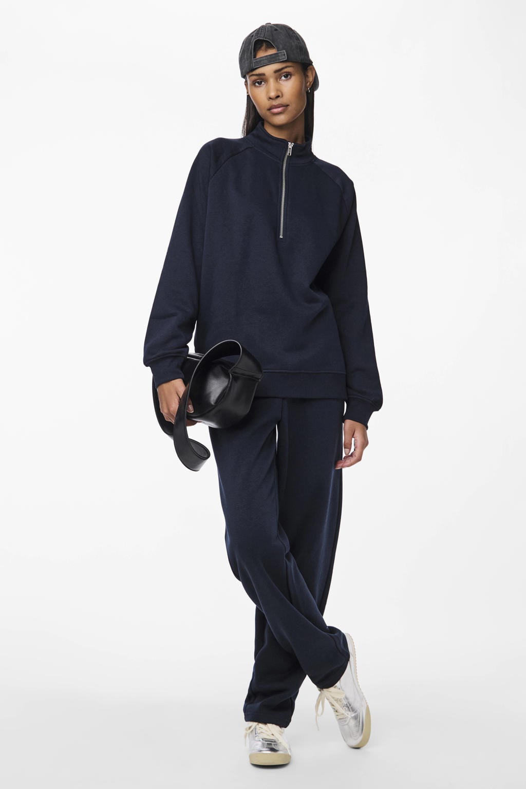 PIECES sweatpants PCCHILLI donkerblauw