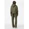 PIECES hoodie PCCHILLI olijfgroen