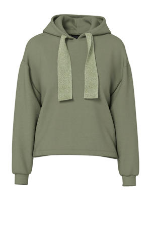 hoodie PCCHILLI olijfgroen