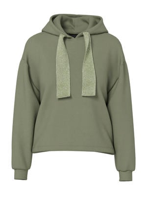 hoodie PCCHILLI olijfgroen