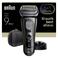Braun Series 9 PRO+ elektrisch scheerapparaat - met reisetui en oplaadstandaard - 9615S - grafiet