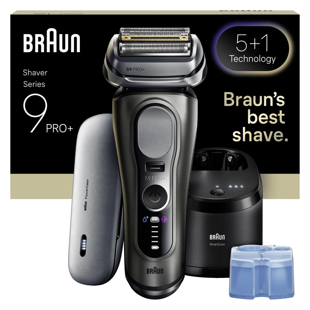 Braun Series 9 PRO+ elektrisch scheerapparaat - inclusief SmartCare Center - 9675CC - grafiet
