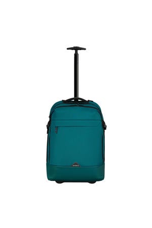 17.3 inch laptop rugzak trolley petrol