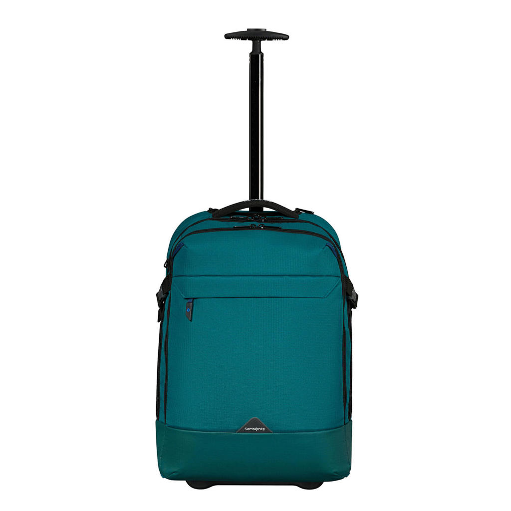 Samsonite 17.3 inch laptop rugzak trolley petrol
