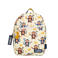 Zebra Trends rugzak Sem Monkeys beige