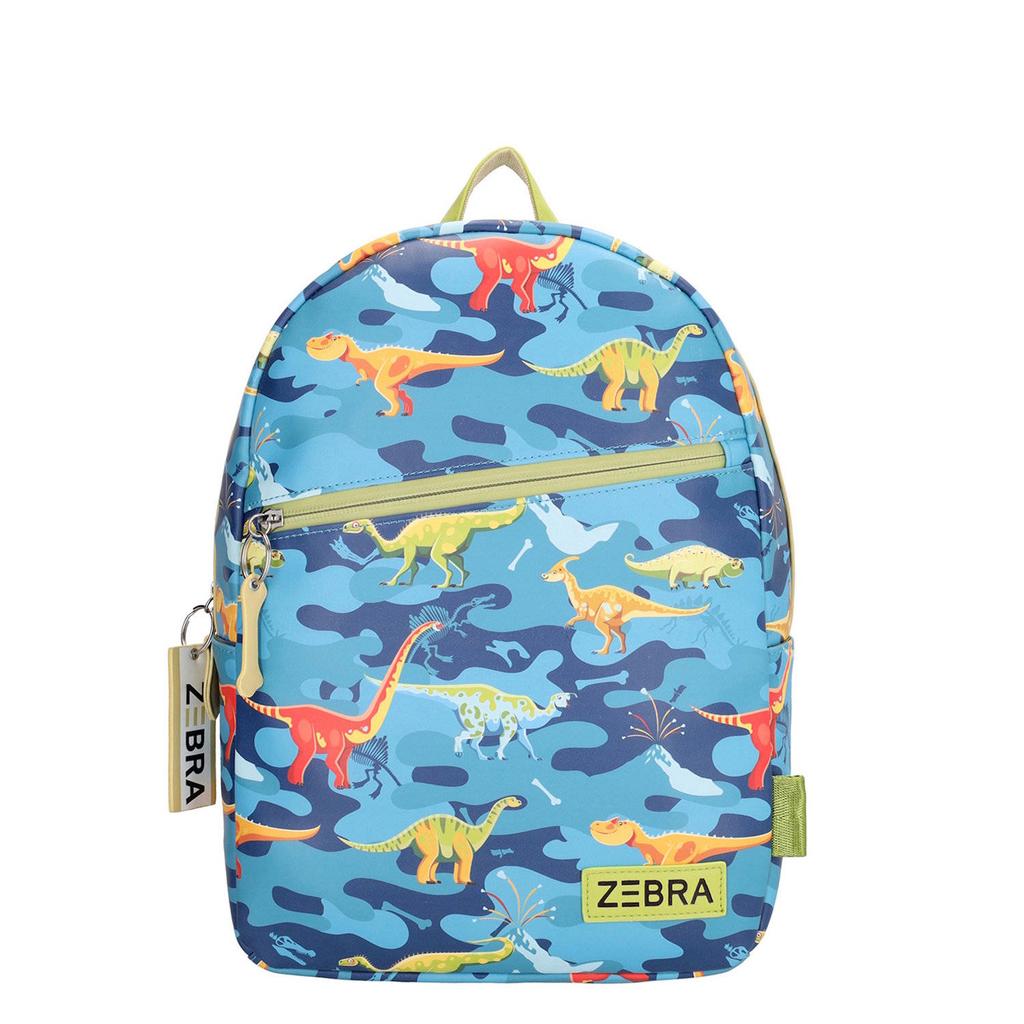 Zebra Trends rugzak Sem Dino blauw