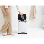 thumbnail: Brabantia Bo Pedaalemmer 12 liter - White