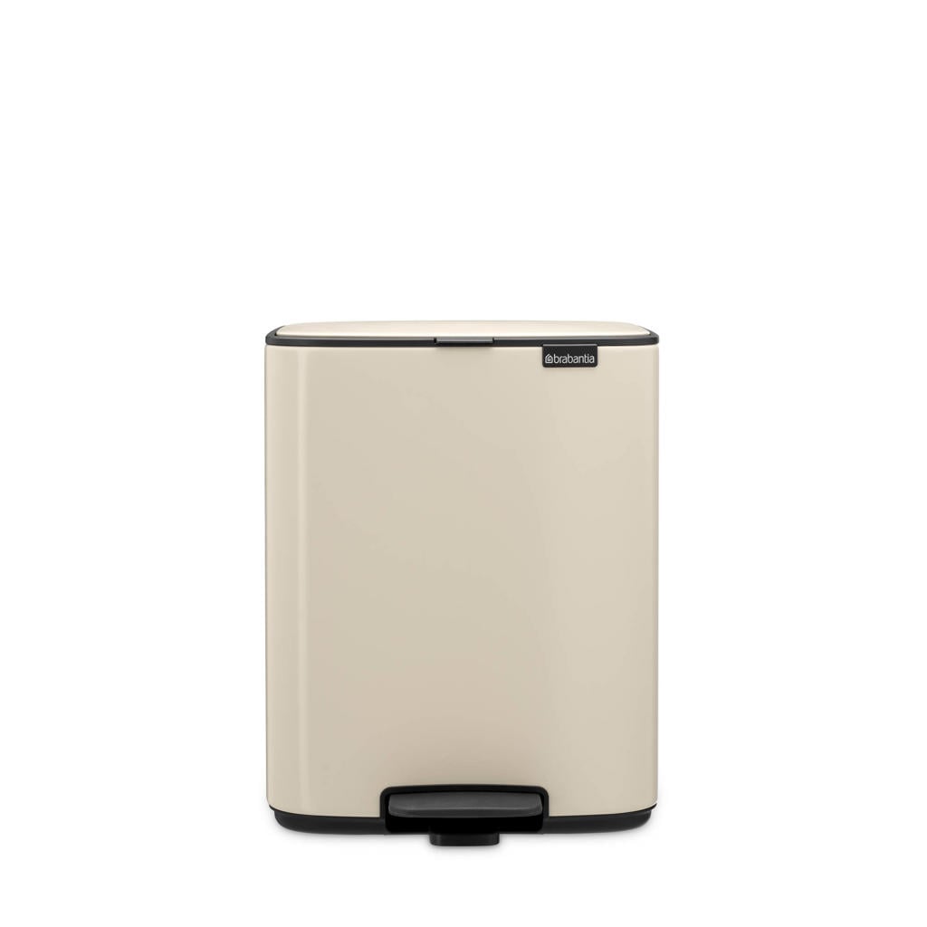 Brabantia Bo Pedaalemmer 12 liter - Soft Beige