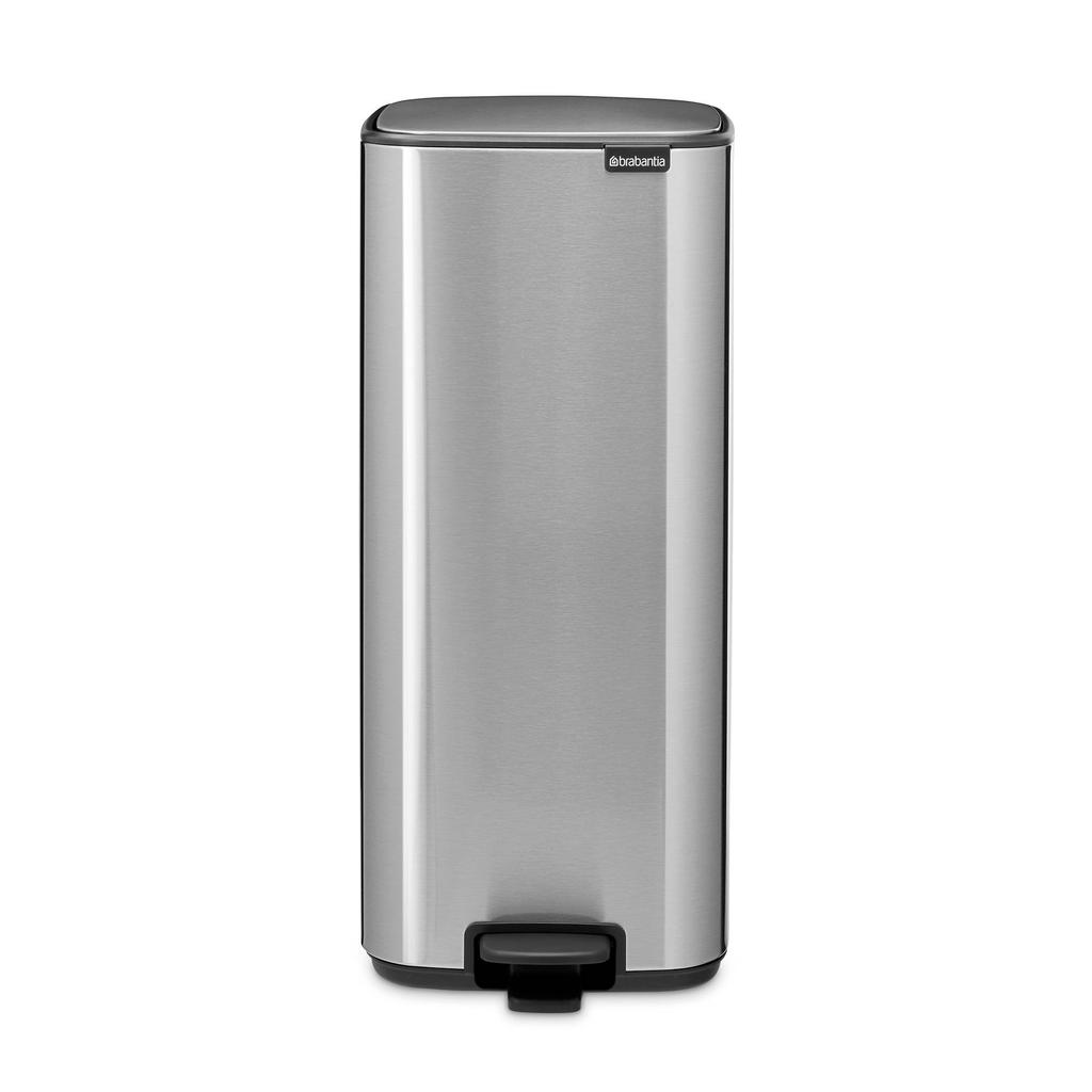 Brabantia Bo Pedaalemmer 30 liter - Matt Steel Fingerprint Proof