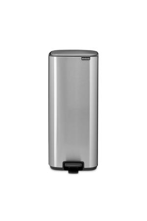 Bo Pedaalemmer 30 liter - Matt Steel Fingerprint Proof