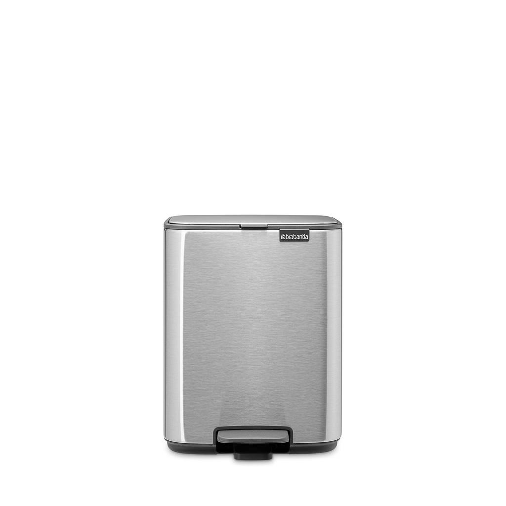 Brabantia Bo Pedaalemmer 7 liter - Matt Steel Fingerprint Proof