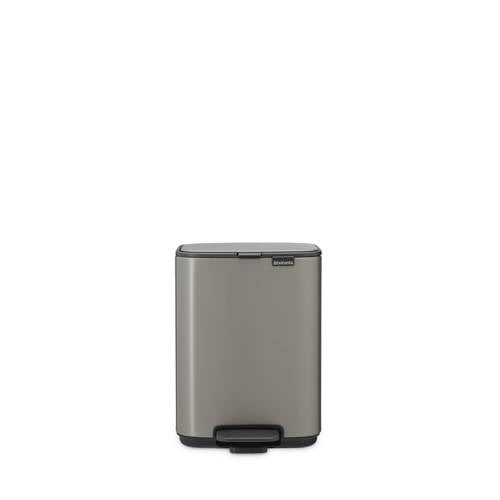 Brabantia Bo Pedaalemmer 4 liter - Platinum afbeelding