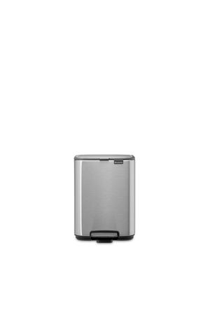 Bo Pedaalemmer 4 liter - Zilver