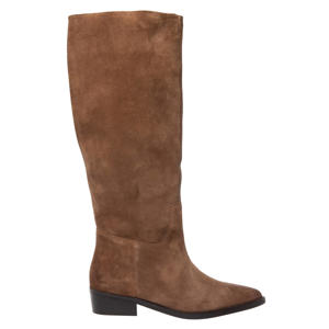 The Note Boot suède hoge laarzen bruin