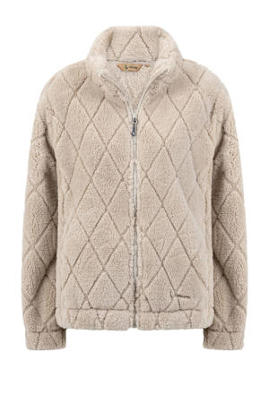 fleece vest Maya beige