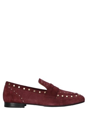 G-Avery-2 suède loafers bordeaux