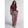 Hunkemöller pyjamatop donkerrood