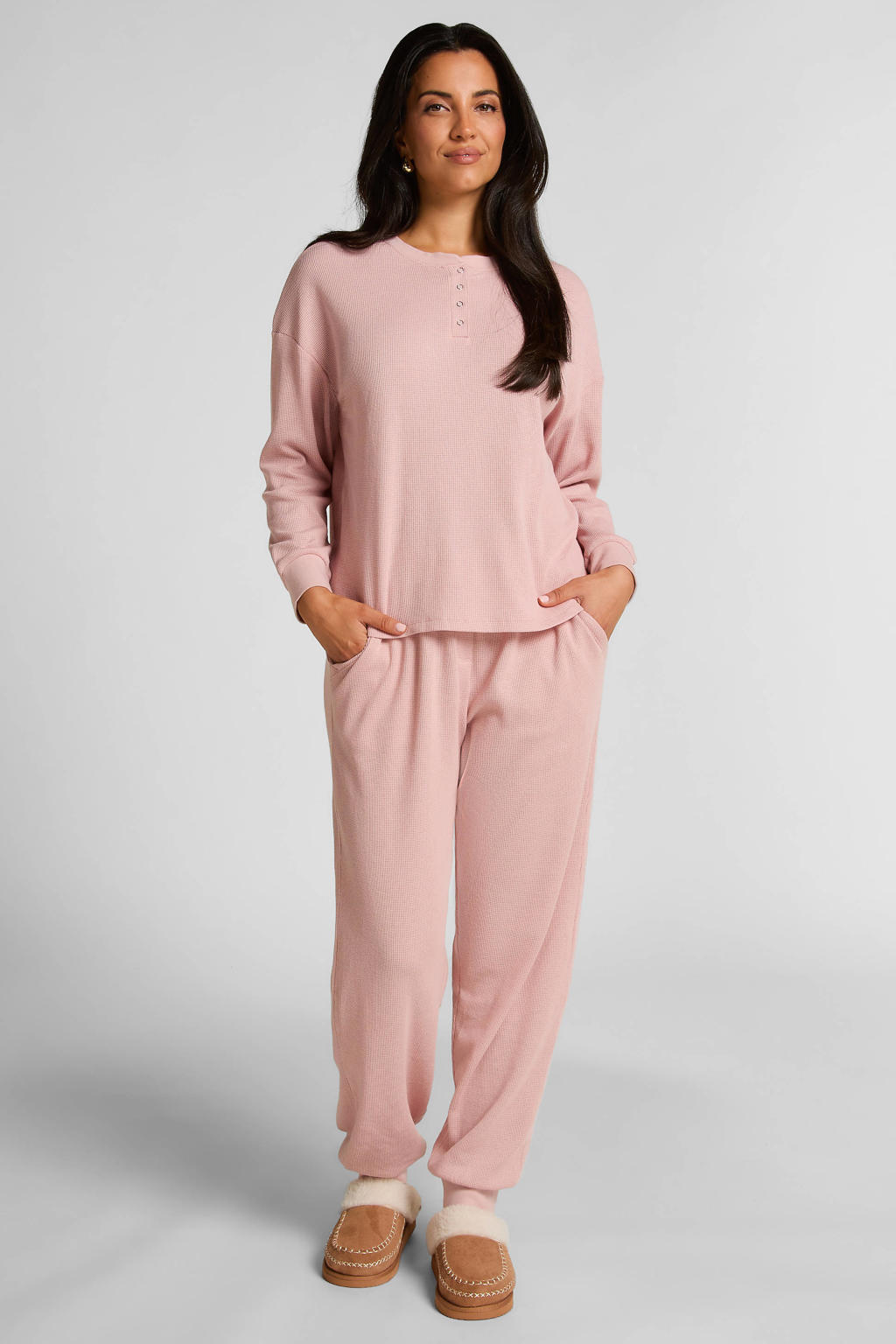 Hunkemöller loungetop roze
