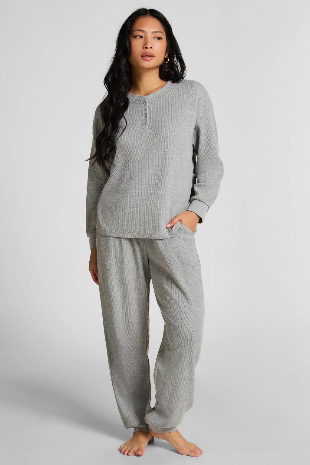 Hunkemöller loungebroek grijs