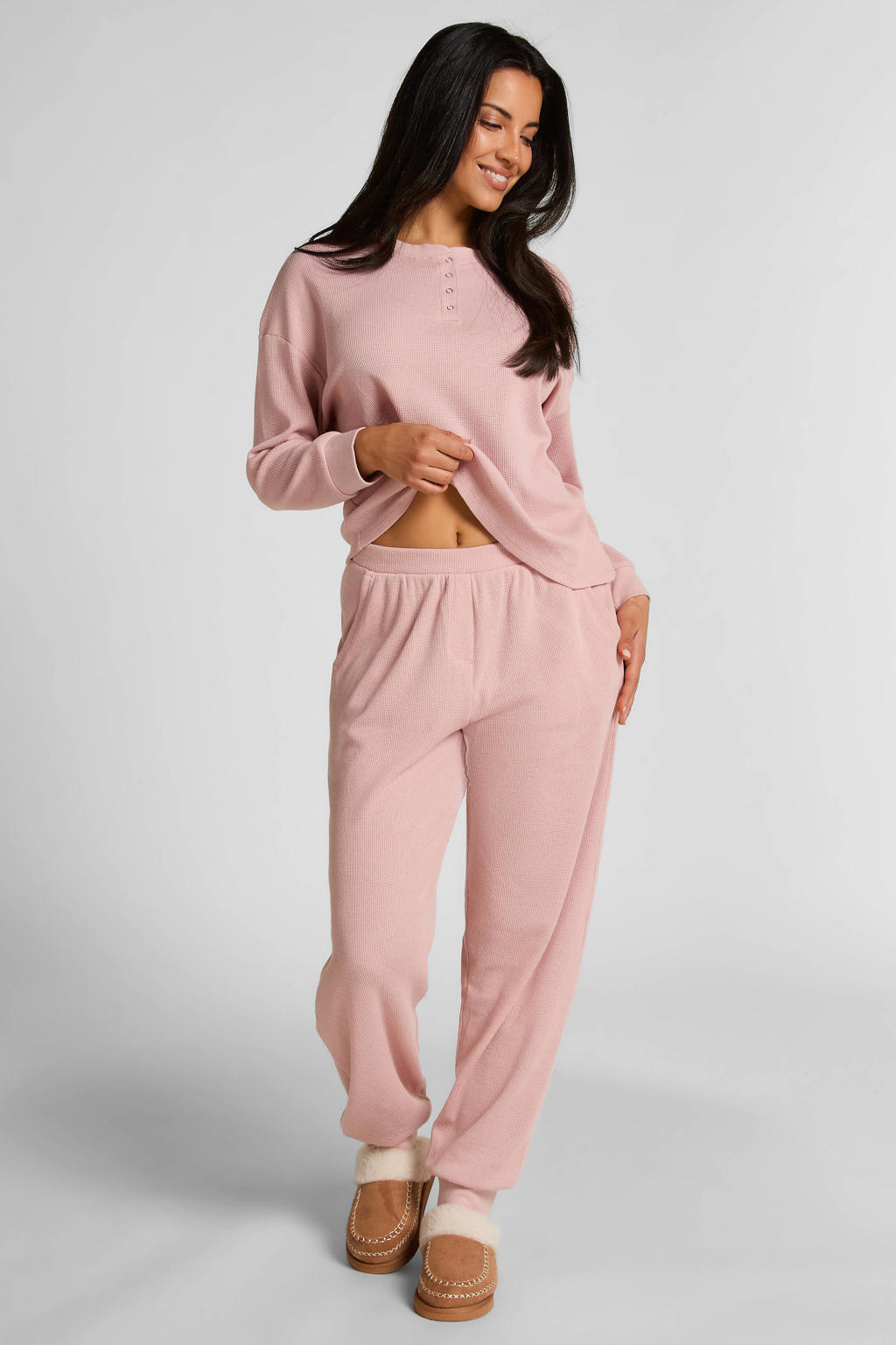 Hunkemöller loungebroek roze