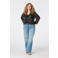 MS Mode gebloemde blousetop zwart