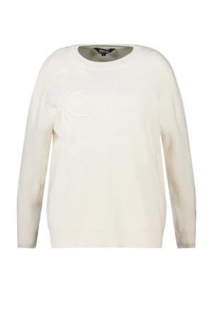 pullover ecru