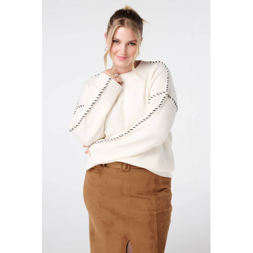 MS Mode pullover ecru afbeelding