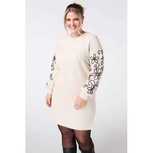 MS Mode sweatjurk ecru afbeelding