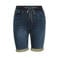 Paprika slim fit short Plus Size - mediumblauw