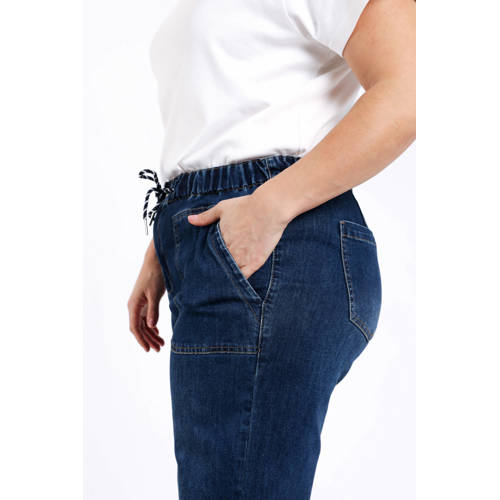 Paprika regular waist broek dark blue denim afbeelding