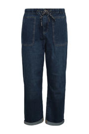 thumbnail: Paprika regular waist broek dark blue denim