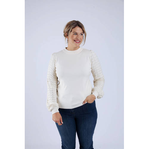 Paprika pullover ecru afbeelding