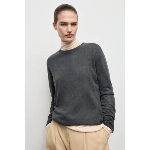 Mango pullover grijs afbeelding