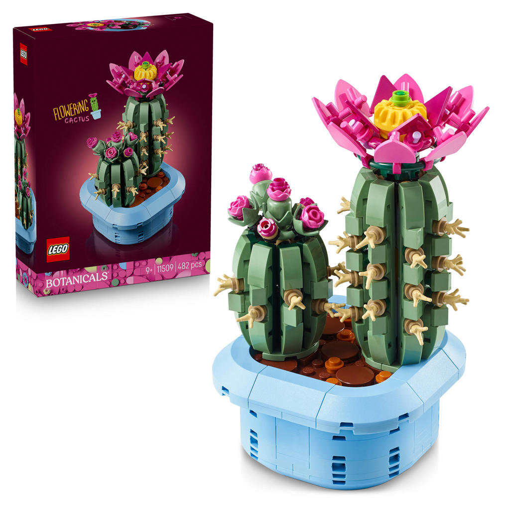LEGO Botanical Collection Bloeiende Cactus Planten Decoratie Set 11509