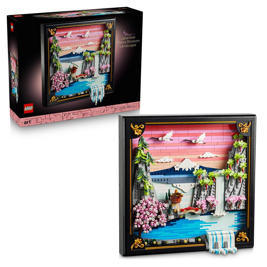 LEGO Art Landschap met Japanse kersenbloesems 31218