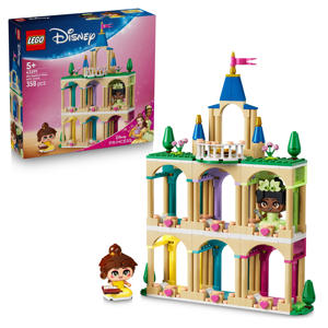 Mini Belle en Tiana met Kasteel Bouwbaar Speelgoed 43291