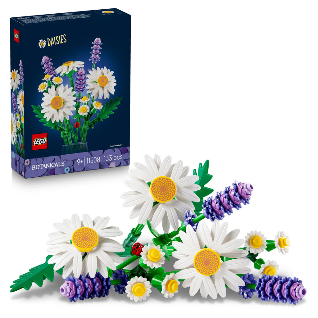 LEGO Botanical Collection Madeliefjes Bloemen Bouwpakket voor Kinderen 11508