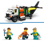 thumbnail: LEGO City Vliegtuig, servicewagen en hovercraft remix 60505