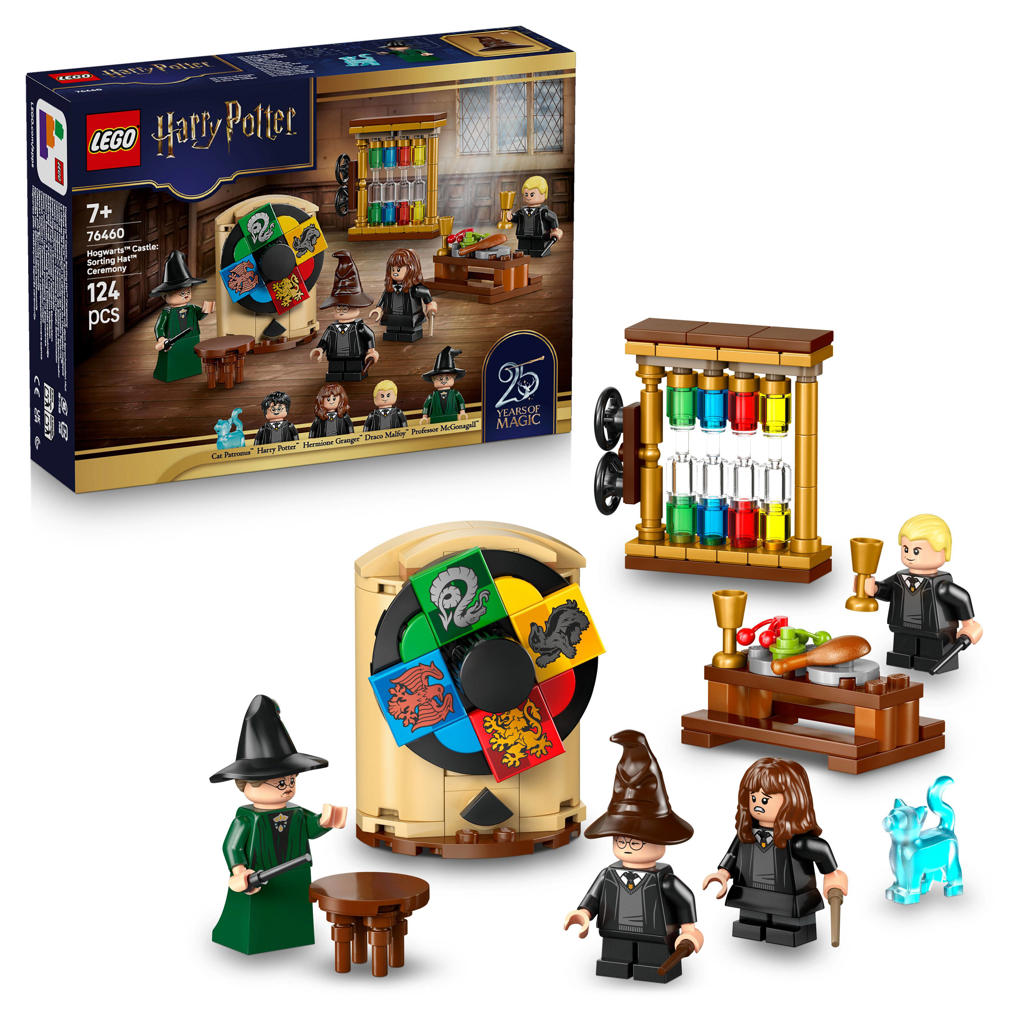 LEGO Harry Potter Kasteel Zweinstein: Sorteerhoedceremonie Set 76460