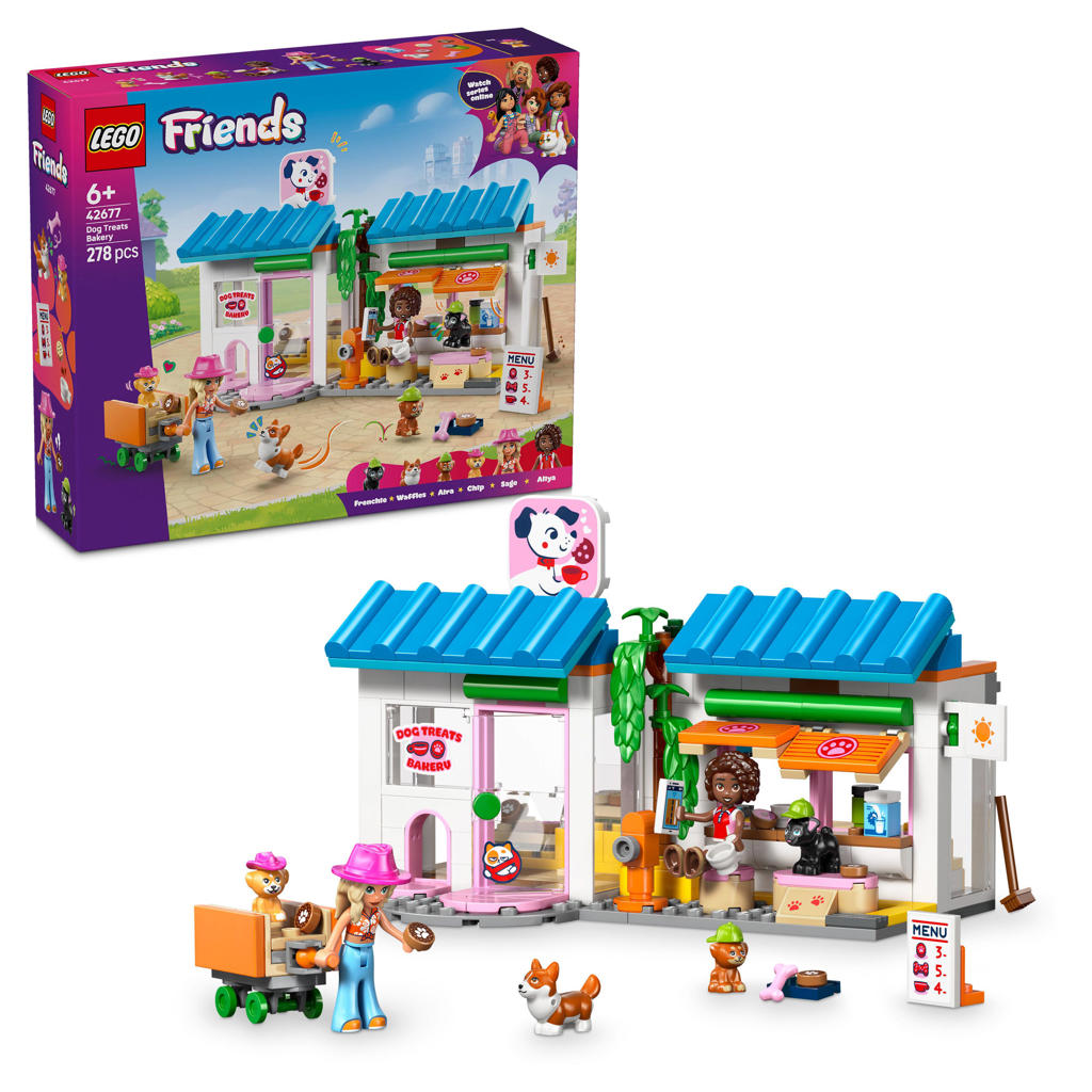 LEGO Friends Bakkerij voor Hondensnacks Dieren Speelgoed 42677