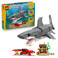 LEGO Creator Woeste haai met schatkist 31381